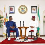 Bukayo Saka Instagram - It was great to meet and talk with His Excellency @jidesanwoolu Thank you for the invite 🙏🏿