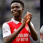 Bukayo Saka Instagram - 150 starts for my club! It's been an honour to wear this shirt from the first time I walked out at the Emirates 🔴