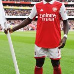 Bukayo Saka Instagram - A homage to The King 👑 Emirates Stadium