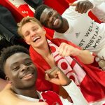 Bukayo Saka Instagram - 3 Points, 3 Smiles 😁 Keep Believing! 🔴