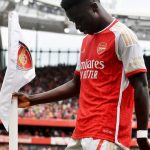 Bukayo Saka Instagram - We're back 🔴 Emirates Stadium