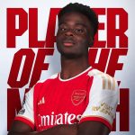 Bukayo Saka Instagram - 🥁 Introducing our Player of the Month for February… 😍 Bukayo Saka!