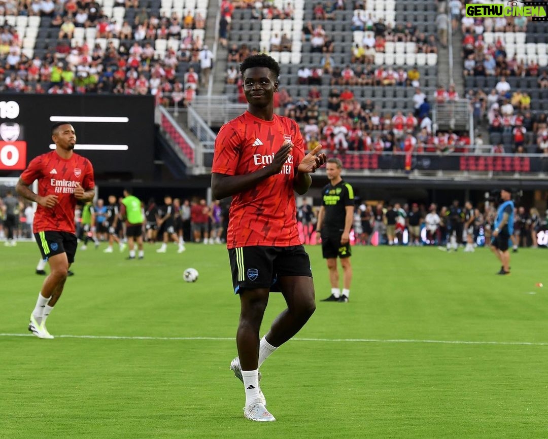 Bukayo Saka Instagram - The US never disappoints! Thank you for all your support and we'll see you soon πΊπΈππΏπ΄