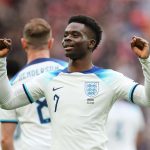 Bukayo Saka Instagram - Thank you Wembley ! 😁⚽️🏴󠁧󠁢󠁥󠁮󠁧󠁿