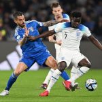 Bukayo Saka Instagram - Great way to start the qualifiers, next stop Wembley! Come on England! 🏴󠁧󠁢󠁥󠁮󠁧󠁿
