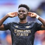Bukayo Saka Instagram - That one felt good 🤩