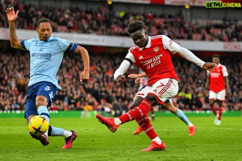Bukayo Saka Instagram - Not the result your support deserved Gunners, we go again next week 💪🏿