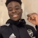 Bukayo Saka Instagram - “I really feel your energy in every game - and it gives us such a boost.” 🔋 Our December Player of the Month is feeling the love ❤️ London, United Kingdom