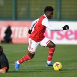 Bukayo Saka Instagram - Back in Red ! 😆❤️