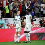 Bukayo Saka Instagram - Smile if your going to a World Cup Quarter Final 😆 @philfoden