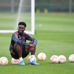 Bukayo Saka Instagram - The Lord is my Strength 😃