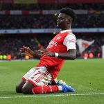 Bukayo Saka Instagram - That was for you, Gooners ❤️ Emirates Stadium