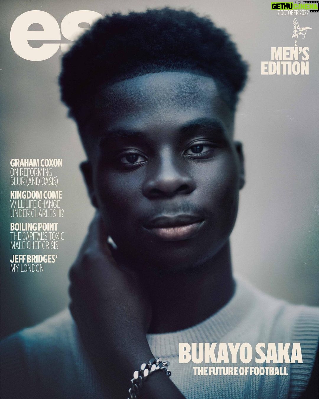Bukayo Saka Instagram - @esmagazine 📸 @dior @mrkimjones