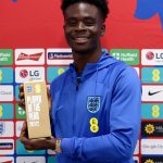 Bukayo Saka Instagram - England Men’s Player of the Year 🤩🏆 This is a such a special honour for me and I’m so grateful to everyone who voted. God is Great !