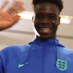Bukayo Saka Instagram - Here’s what happened when our England Men's Player of the Year connected by @ee was surprised by a local grassroots team! 😍 St George's Park National Football Centre