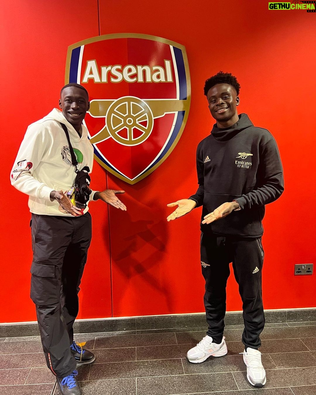 Bukayo Saka Instagram - Mood ! 🤩 @khaby00