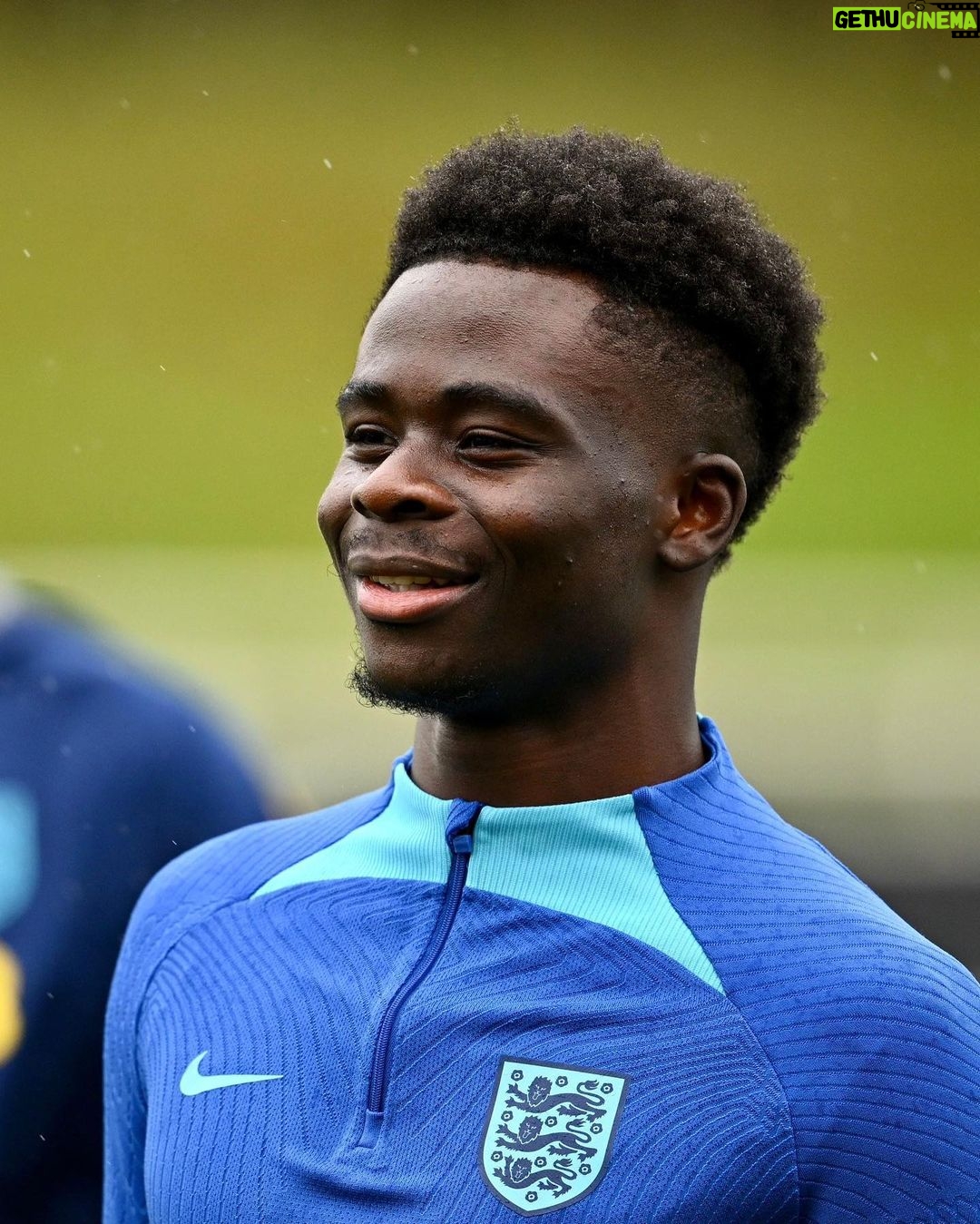 Bukayo Saka Instagram - Good to be back! 🦁🏴 @england