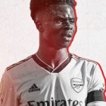 Bukayo Saka Instagram - Super proud to have made my 100th @premierleague appearance for Arsenal, even better to get the 3 points on the day. This is a special club to me. Thank you Gooners ❤️