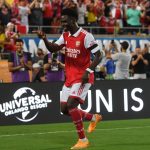 Bukayo Saka Instagram - It’s been a pleasure America ! 🇺🇸 The work continues .. #Godsplan 🙏🏿