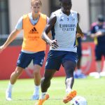 Bukayo Saka Instagram - Back to work ! 💪🏿 Baltimore, Maryland