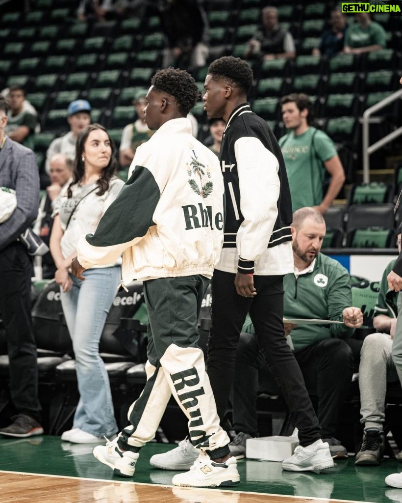 Bukayo Saka Instagram - Boston Celtics TD Bank Garden