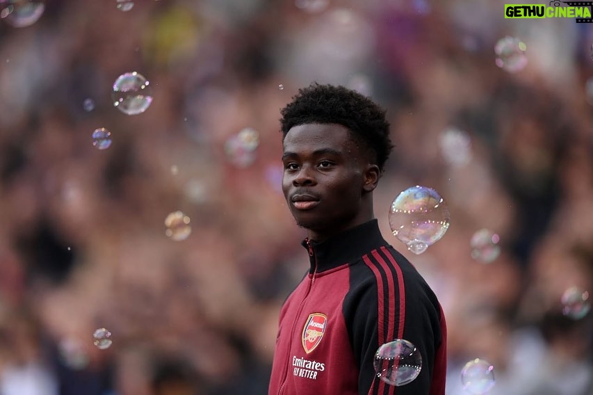 Bukayo Saka Instagram - Big TEAM performance ! 💛 #COYG