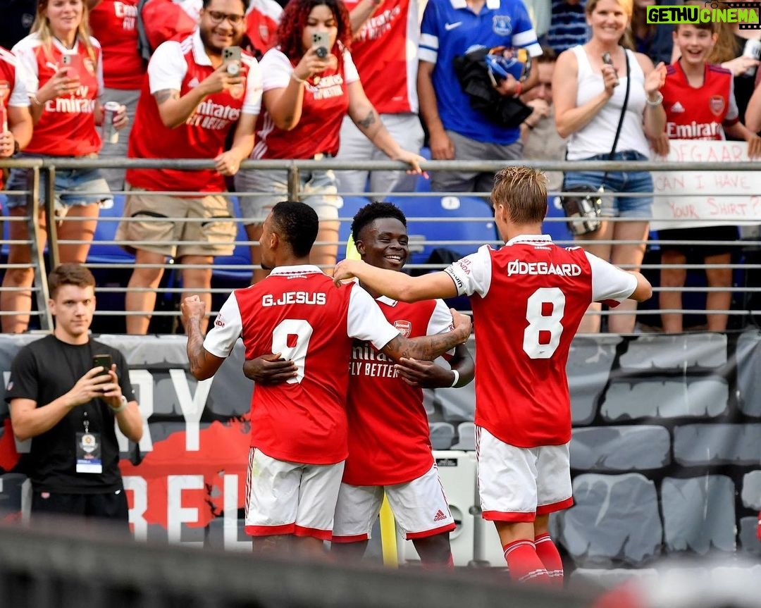 Bukayo Saka Instagram - Thank you for the love Baltimore 🫶🏿 Next stop Orlando. See you all soon ! M&T Bank Stadium
