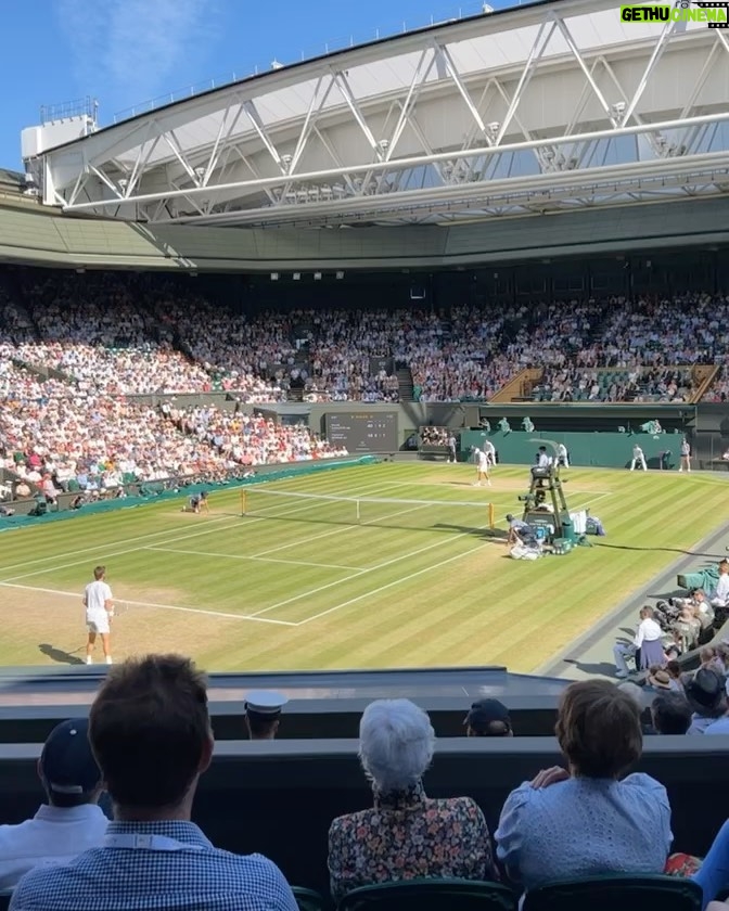 Bukayo Saka Instagram - Wimbledon 🎾 Centre Court