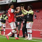 Bukayo Saka Instagram - Thank you for everything @auba Legend 👑
