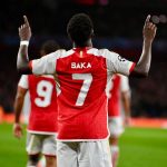 Bukayo Saka Instagram - Only the beginning 💫 #GodsPlan 🙏🏿