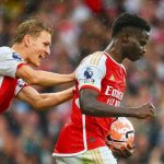 Bukayo Saka Instagram - Disappointed not to take all 3 points, let's focus on making it right next week 🔴