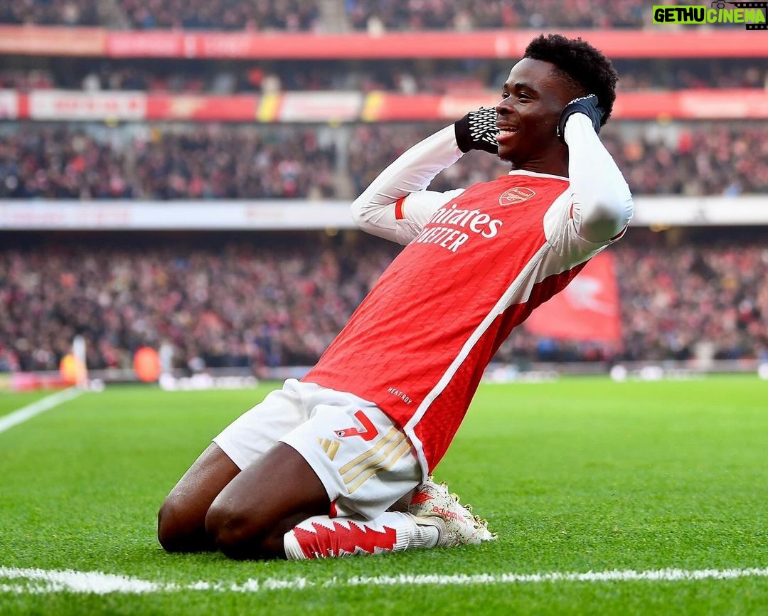 Bukayo Saka Instagram - 5️⃣ wins in a row 💪🏿 Let's keep this momentum going!