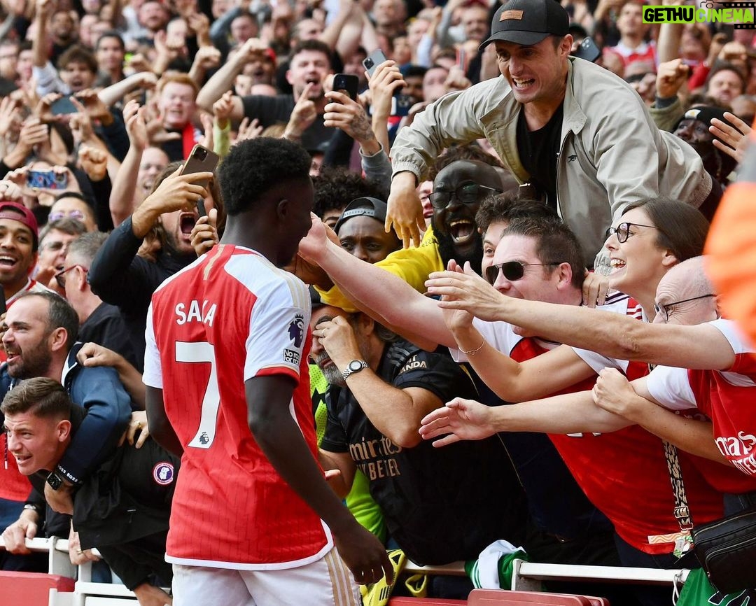Bukayo Saka Instagram - This is never just another fixture. Disappointed we couldn’t get all 3 points for you today Gunners 😤 Emirates Stadium