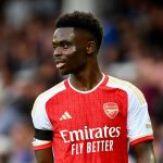 Bukayo Saka Instagram - Finally! 😅😤 6-years, over! 💪🏿🔴 Goodison Park