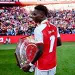 Bukayo Saka Instagram - Community Shield Champions 🏆
