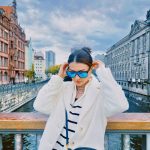 Burcu Özberk Instagram - Berlin🤘🏻 Rathausbrücke (Berlin)