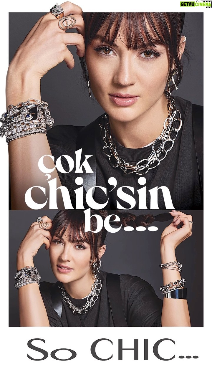 Burcu Özberk Instagram - So CHIC’te çok hareketli günler.. Burcu Özberk’in marka yüzümüz olduğu, Nihat Odabaşı’nın yönettiği yeni kampanyamız çok yakında her yerde… Gözünüz bizde olsun. ✨ #çokchicsinbe @burcuozberk @nihatodabasiofficial