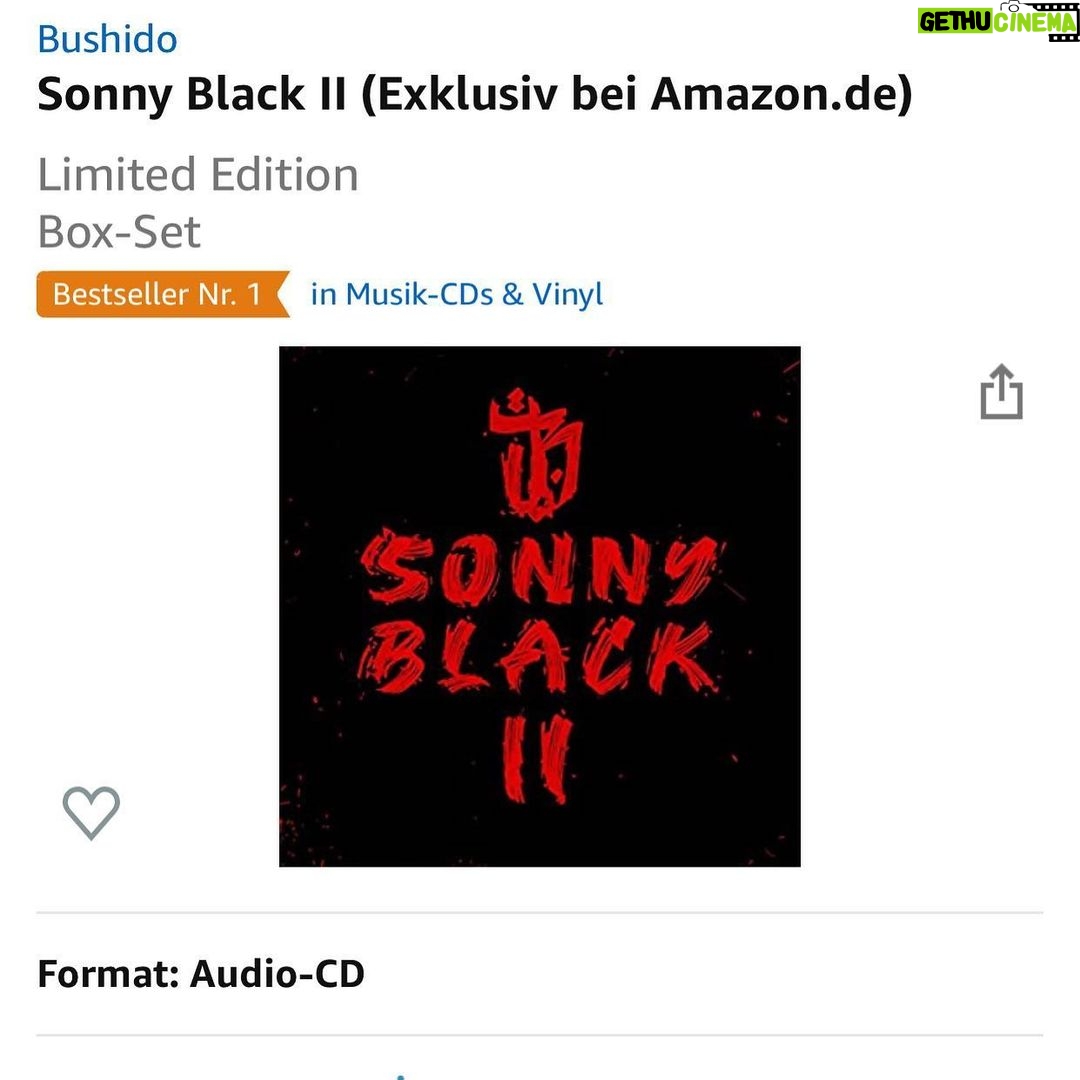 Bushido Instagram - Die Sonny Black II Box wird es ausschließlich bei Amazon geben. Sichert euch ein Exemplar. Was würdet ihr euch als Inhalt wünschen? Schreibt mir in den Kommentaren. #bushido #sonnyblack #amazon