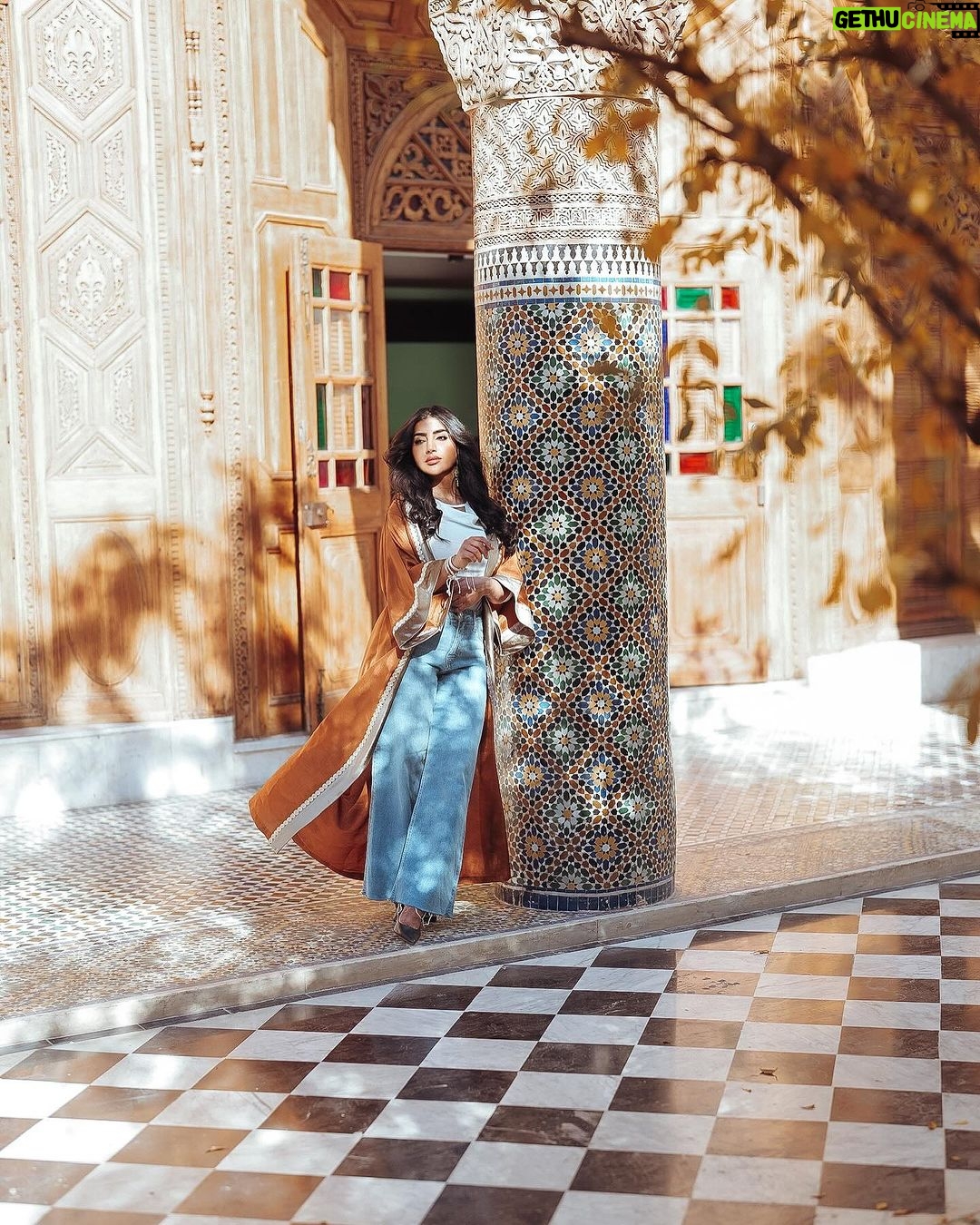 Buthaina Al Raisi Instagram - يالله بجاهك يا عليم الغيوب 🦋🦋🦋 Marrakech
