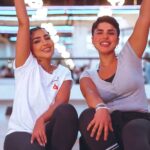 Buthaina Al Raisi Instagram – Full energy full power .. a day to remember with @flarefitness 🦋🦋🦋 my second home my second family Flare Fitness