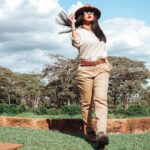 Buthaina Al Raisi Instagram - SAFARI vibes 🦋🦋🦋 Giraffe Manor