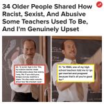 Buzzfeed Instagram - "The teacher said in front of the class that it wasn't his fault that I had 'a tramp for a mother.' I was 12 years old." Tap the link in our bio for more 🍎