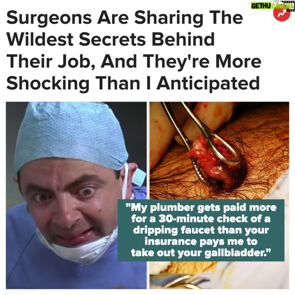 Buzzfeed Instagram - "It is not infrequent that we have flies and other insects in the operating room. A colleague whacked a fly in the sterile field with a sponge and flicked it all into a kick bucket." More at the link in our bio 🩺