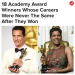 Buzzfeed Instagram - Some may argue that winning an Oscar is more of a curse than a blessing. More at the link in bio 👀