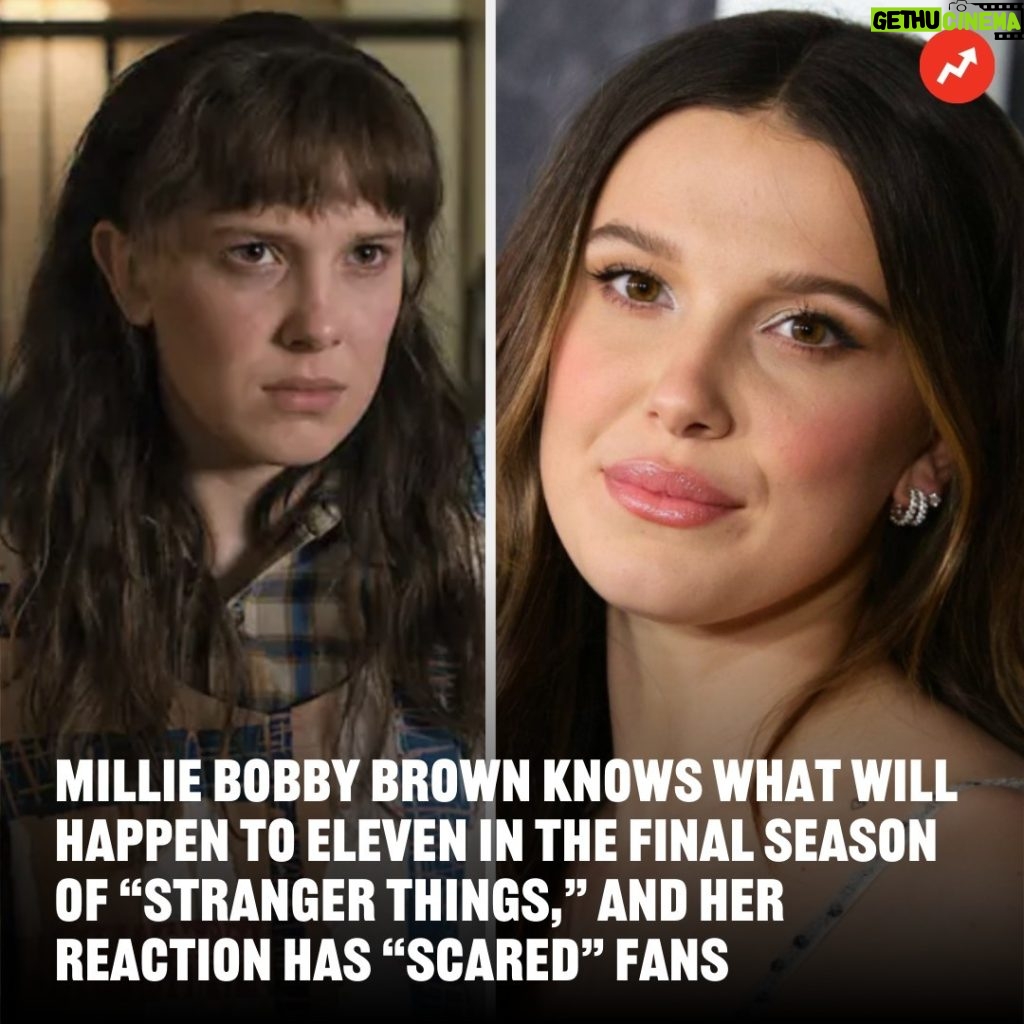 Buzzfeed Instagram - While Millie doesn’t know how the series as a whole will end, she did manage to sneakily find out her character Eleven’s fate. Tap the link in bio for more 👆