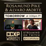 Álvaro Morte Instagram - Tomorrow I’ll be connected with @mspike You wanna join us? Mañana nos entrevistan a @mspike y a mí. Os apuntáis? @thewheeloftime Link here. Aquí tenéis el link. https://www.twitch.tv/ccxpoficial