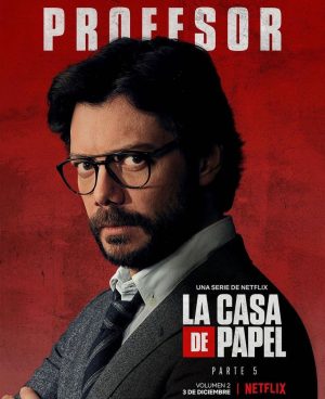 Álvaro Morte Instagram - #lcdp5 #elprofesor