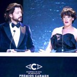 Álvaro Morte Instagram - Qué alegría estar en casa. Gracias Málaga y @acacineandaluz por acogerme en la primera edición de los #premioscarmen. Enhorabuena a todos los proyectos, conseguir hacer cine en estos tiempos ya es toda una proeza. ¡Viva el cine, y viva Andalucía! 💚 Look 👔 @pedrodelhierro_official @alexmg71 @breitling 📸 @anabelenfotografa Teatro Cervantes