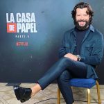 Álvaro Morte Instagram - Promo de @lacasadepapel #lcdp5 Vol1 Nos vemos el viernes? 💥 #jarana #noquedanada Gracias infinitas @zegnaofficial @breitling
