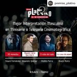 Álvaro Morte Instagram - Enhorabuena a todos los nominados. Todo un honor ser uno de ellos. GRACIAS-GRACIAS-GRACIAS!!!! @premios_platino